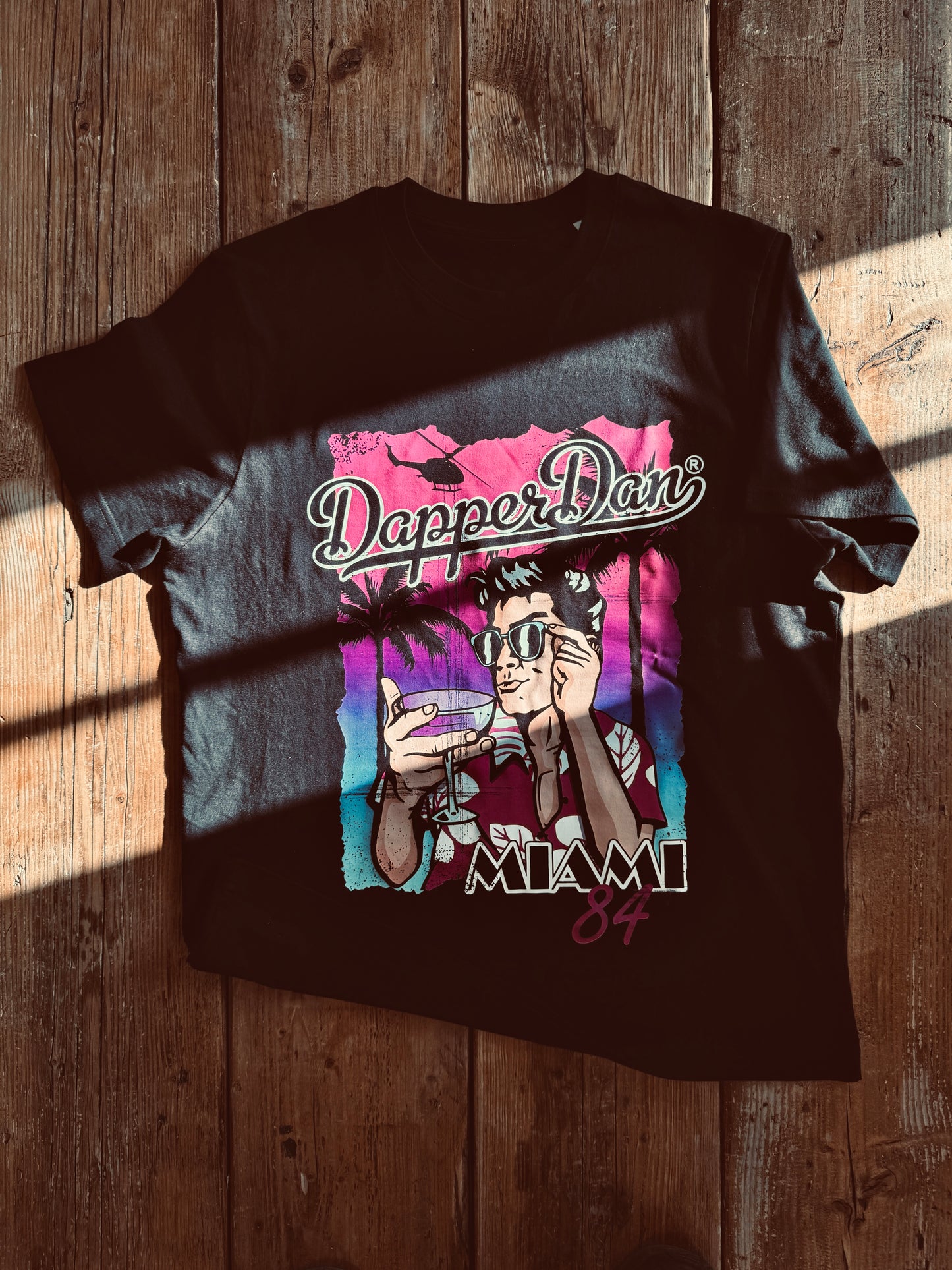 Retro Tee Collection  - Miami 84 - Dapper Dan