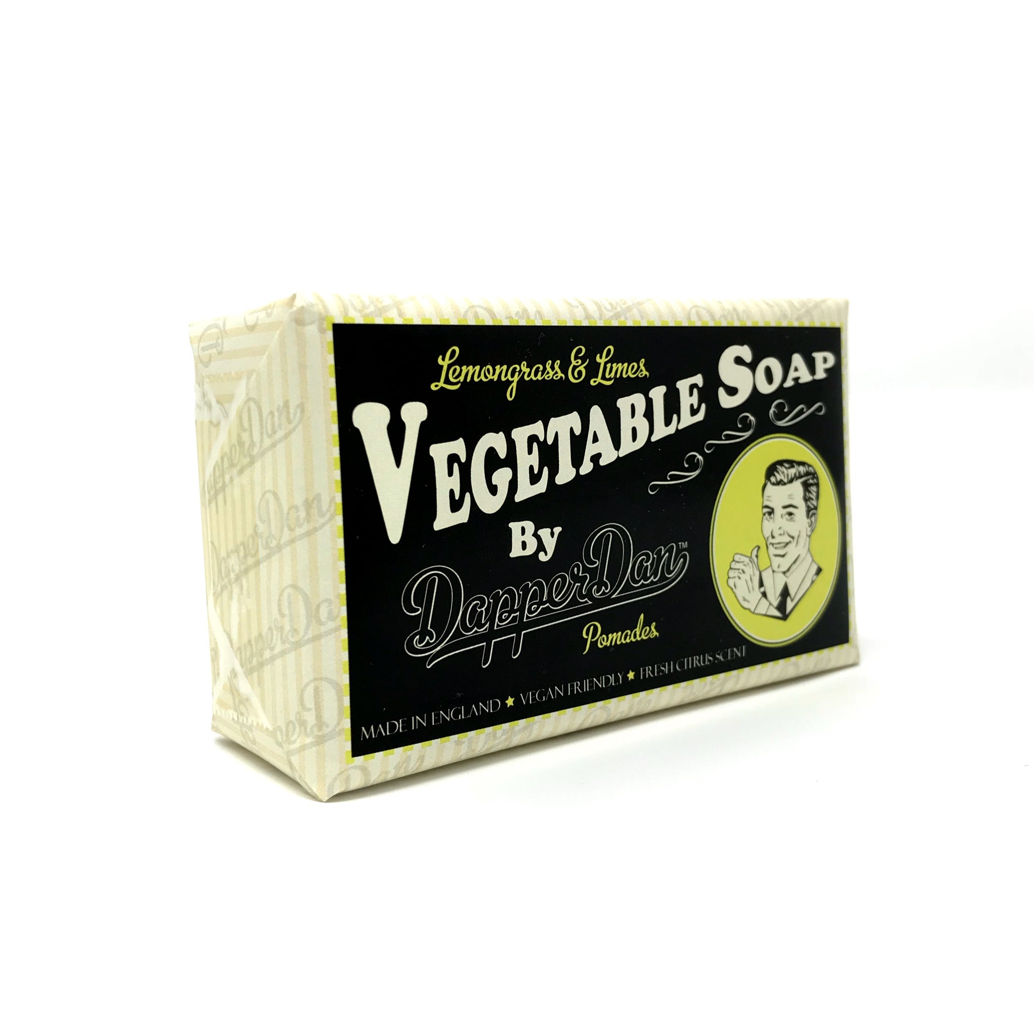 Lemongrass & Limes Vegetable Soap - Dapper Dan